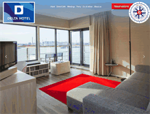 Tablet Screenshot of deltahotel.nl